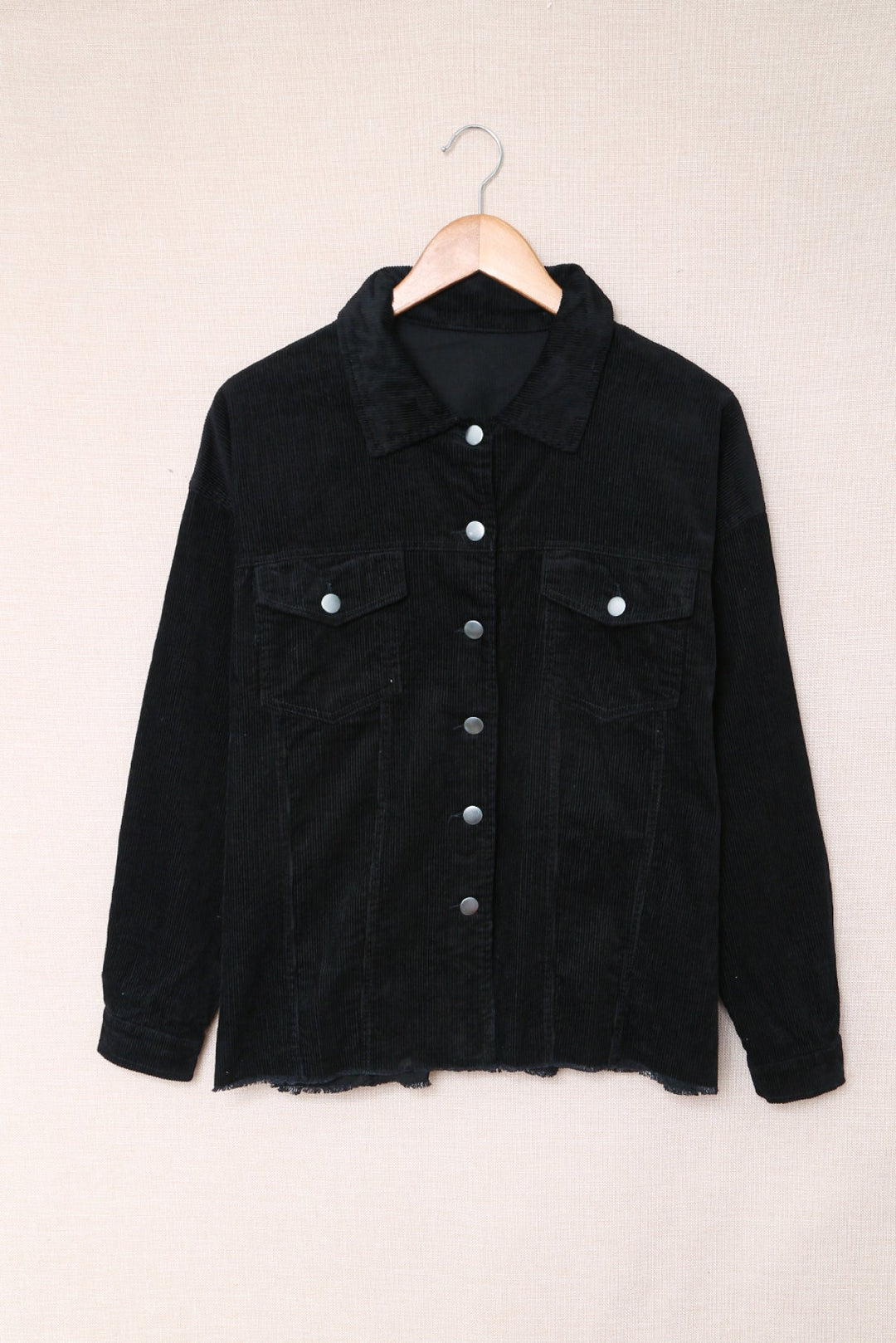 Corduroy Buttoned Jacket