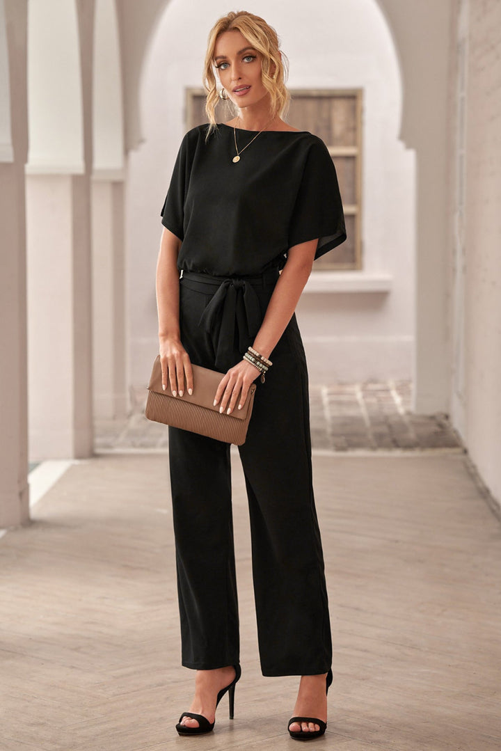 Glam Wide Leg Jumpsuit