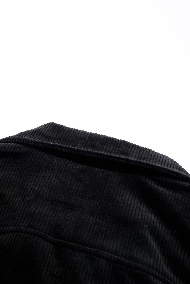 Zip Up Corduroy Jacket