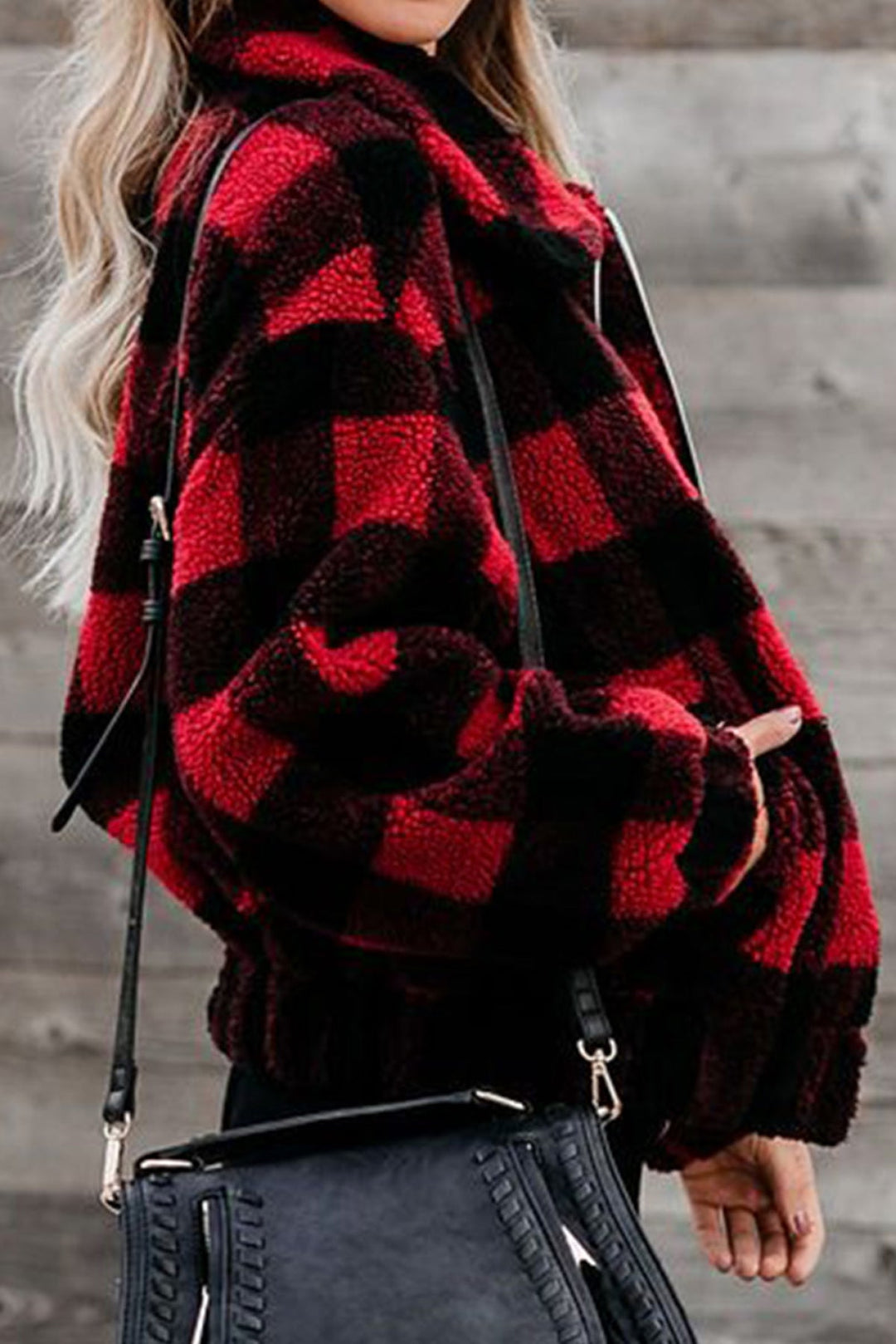 Leopard Print Sherpa Jacket Coat