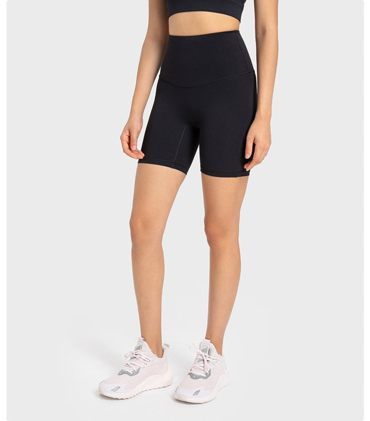 High Waist Butt-Lifting Bike Shorts - Sports Wear