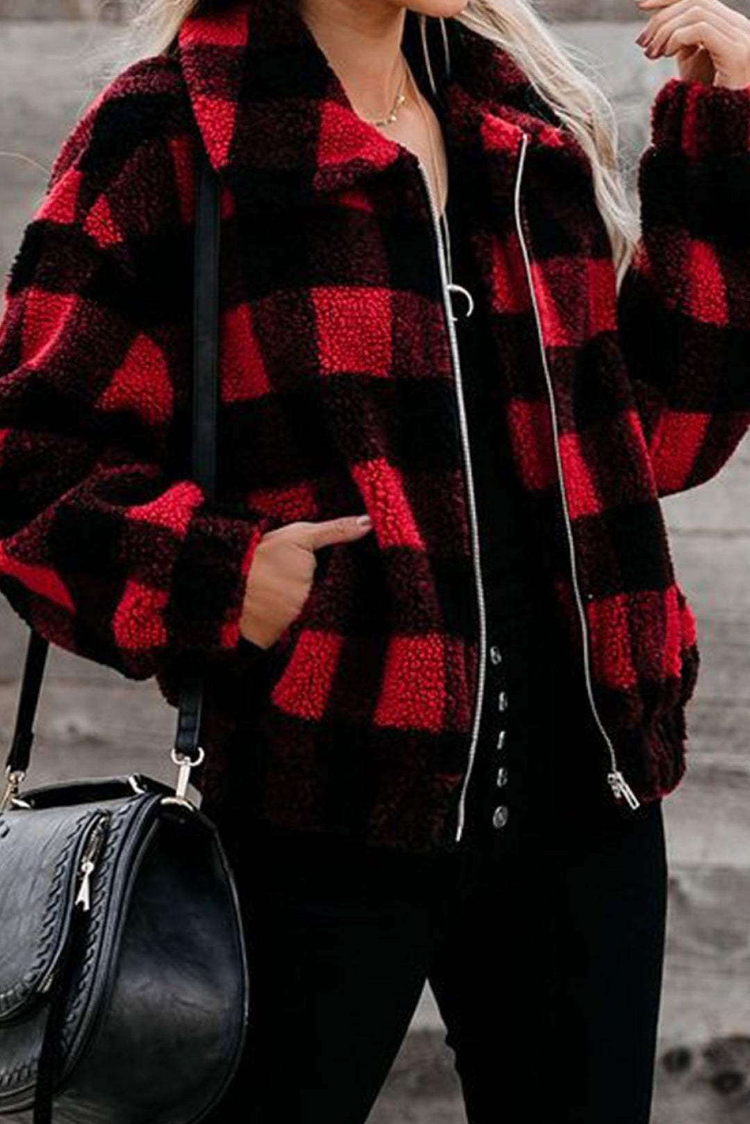 Leopard Print Sherpa Jacket Coat