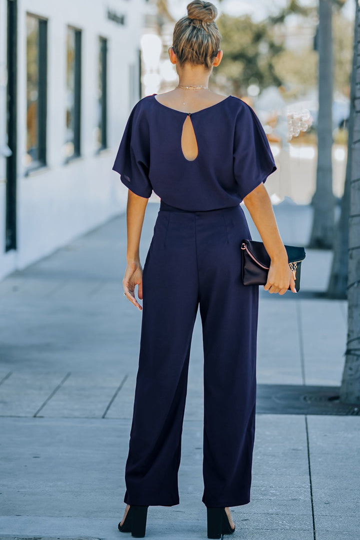 Glam Wide Leg Jumpsuit