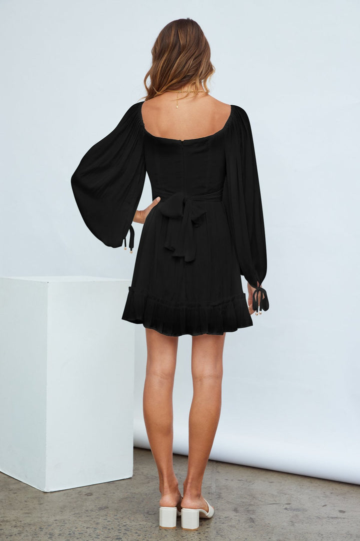 Ruffle Hem A-line Dress