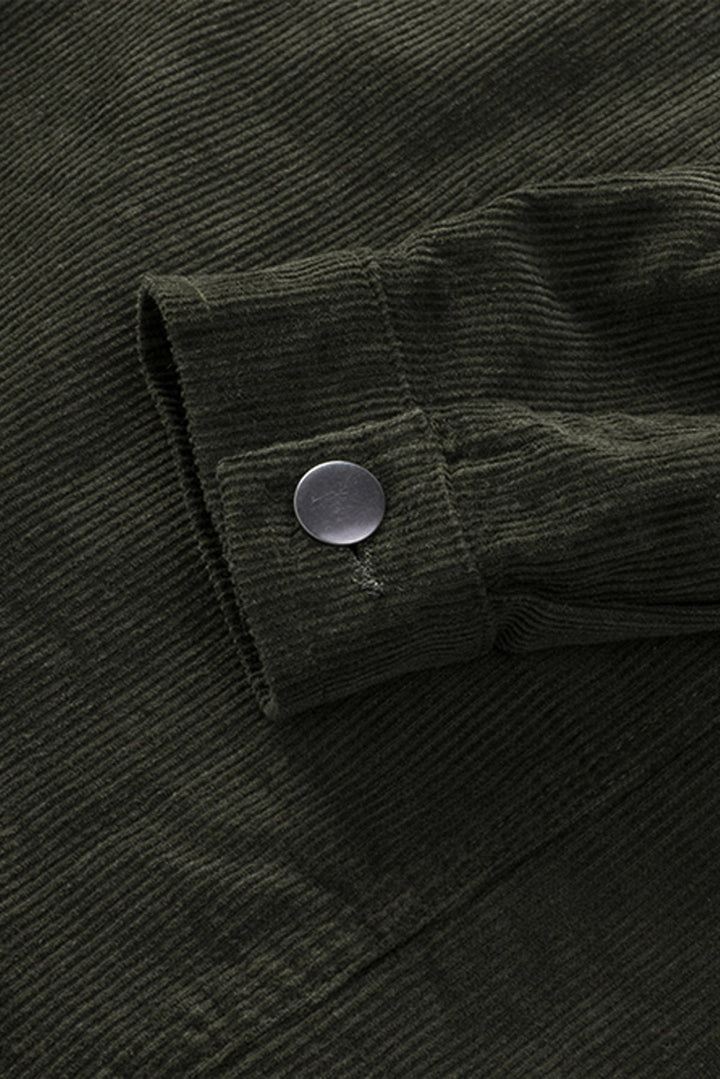 Corduroy Buttoned Jacket