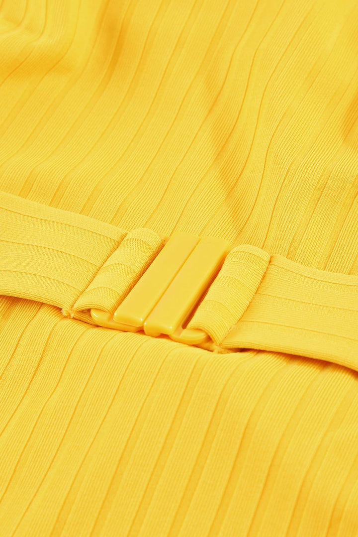 Ribbed One-piece Swimsuit