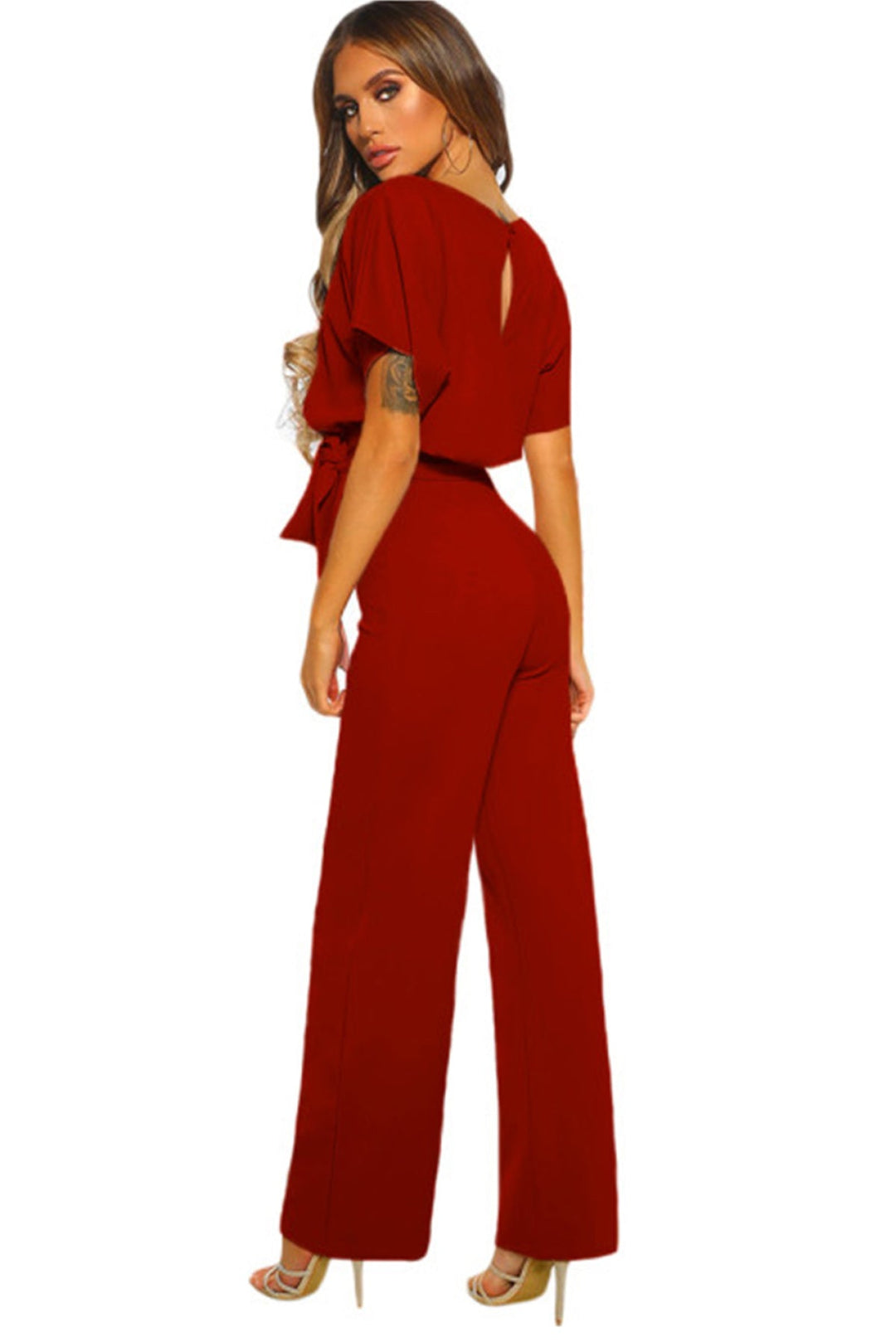 Glam Wide Leg Jumpsuit