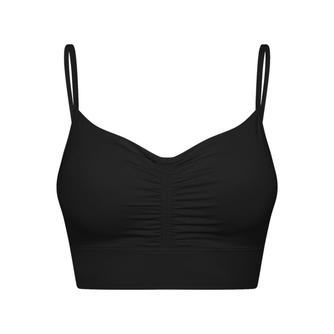 Active Gathering Cut Out Bralettes