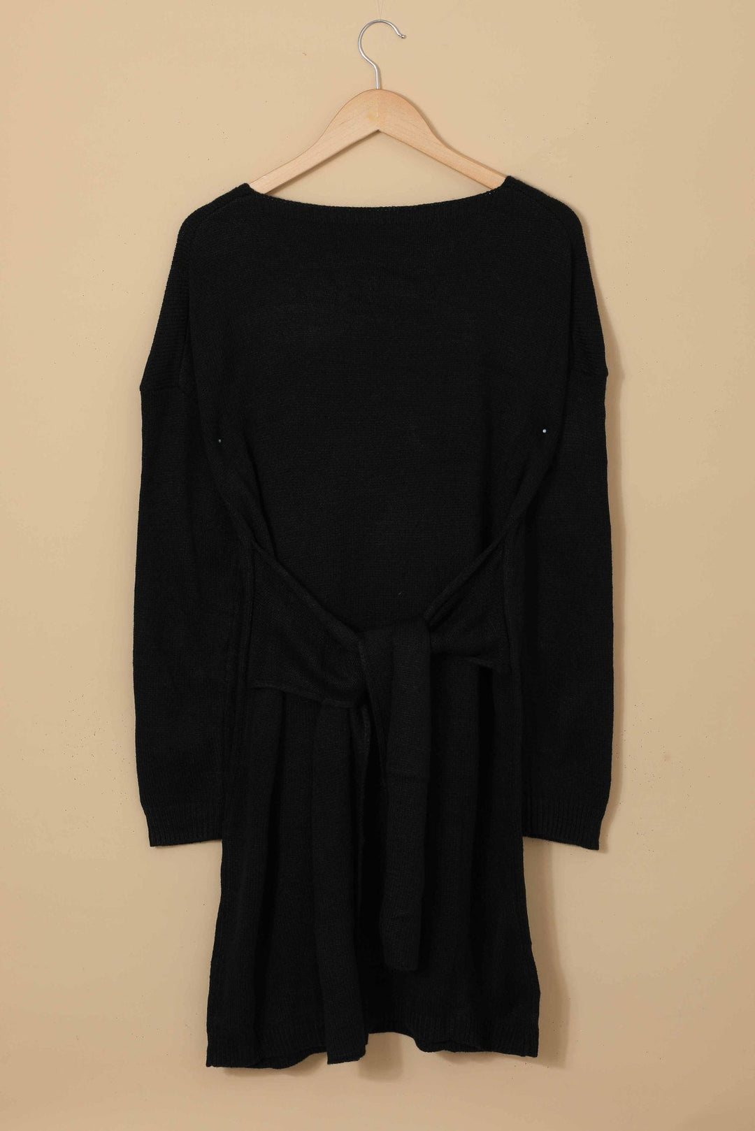 Tie Sweater Dress