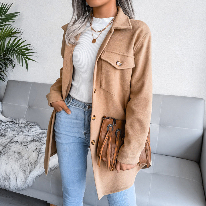 Casual Collared Coats
