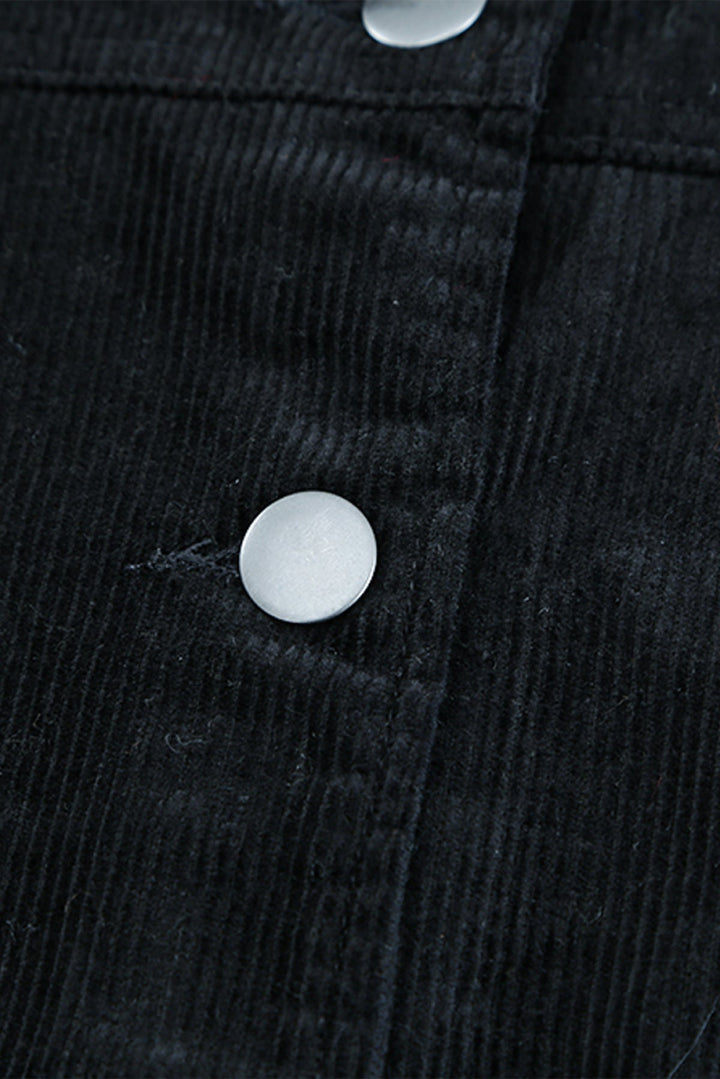 Corduroy Buttoned Jacket