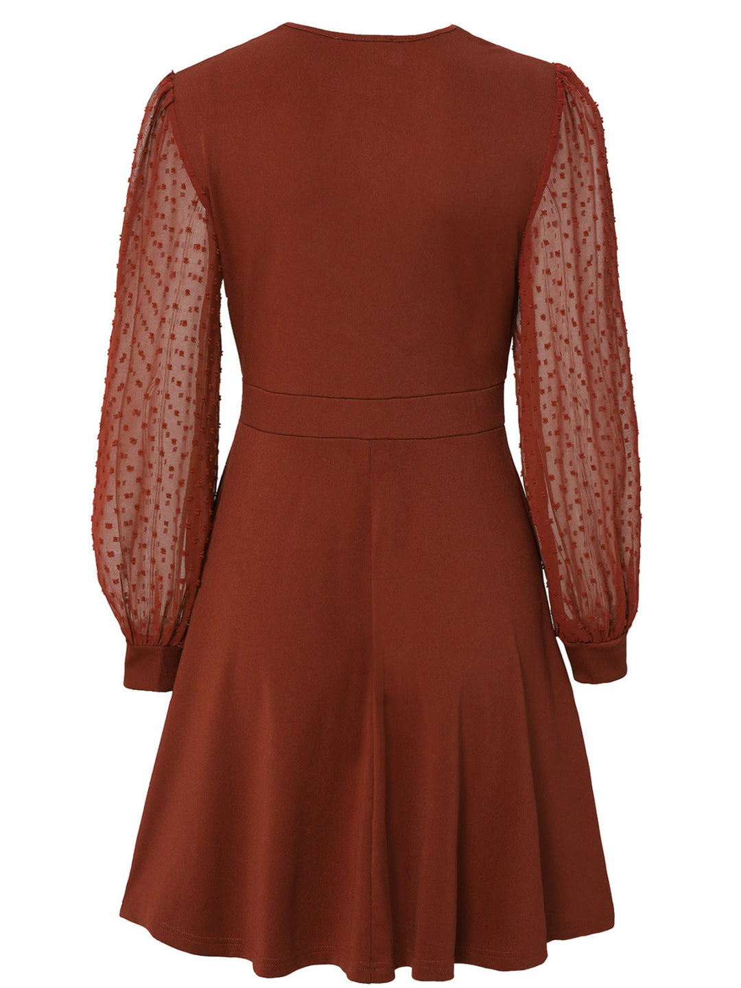 Swiss Dot Dress - Mini Dress