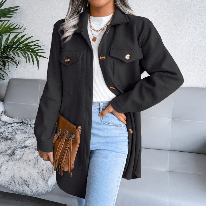 Casual Collared Coats