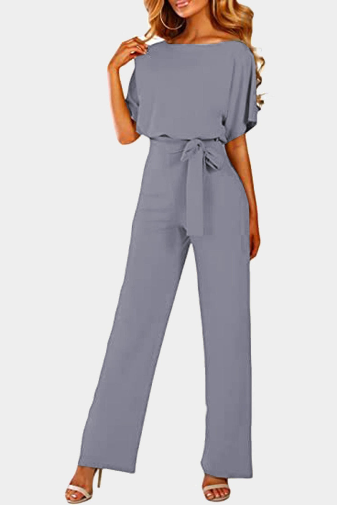 Glam Wide Leg Jumpsuit