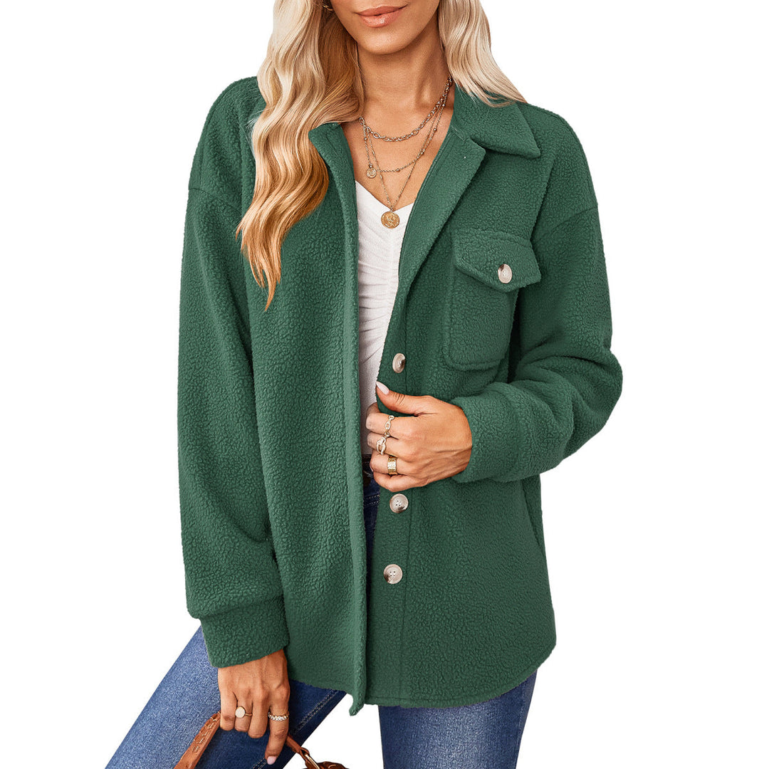 Collared Sherpa Fleece Jacket