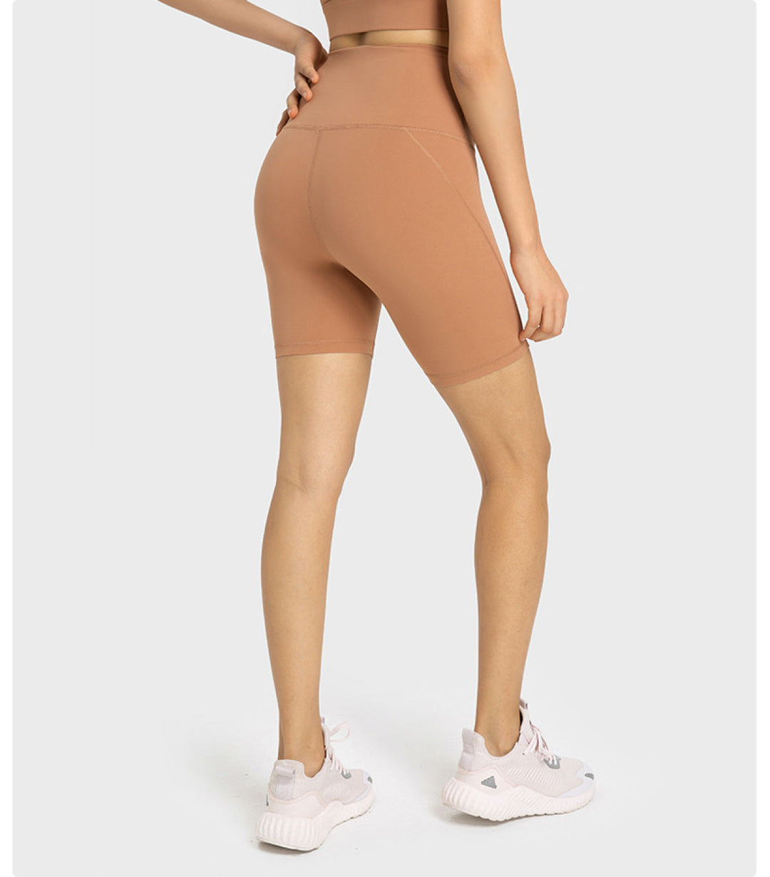 High Waist Butt-Lifting Bike Shorts - Sports Wear