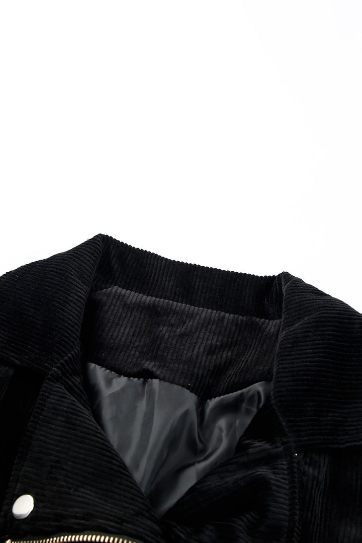 Zip Up Corduroy Jacket