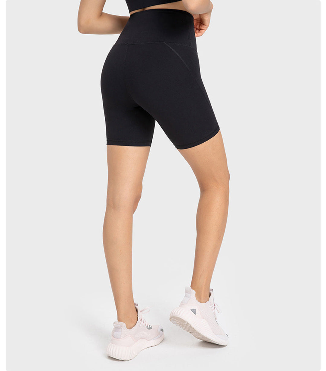 High Waist Butt-Lifting Bike Shorts - Sports Wear
