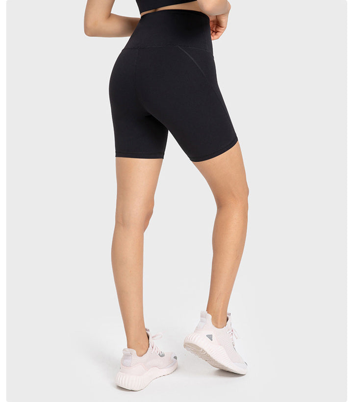 High Waist Butt-Lifting Bike Shorts - Sports Wear