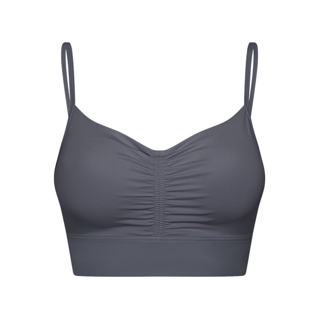 Active Gathering Cut Out Bralettes