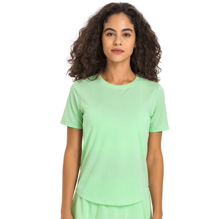 Breathable Round Neck Tennis Top