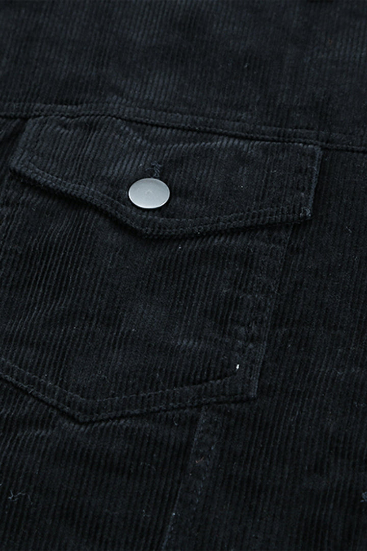 Corduroy Buttoned Jacket