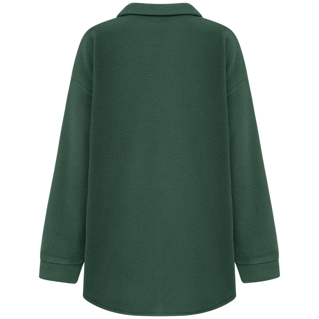 Collared Sherpa Fleece Jacket