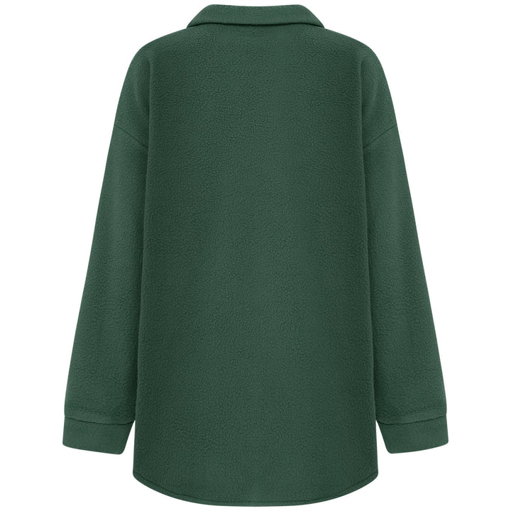 Collared Sherpa Fleece Jacket