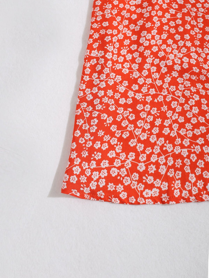 Ditsy Floral Tie Strap Cami Dress
