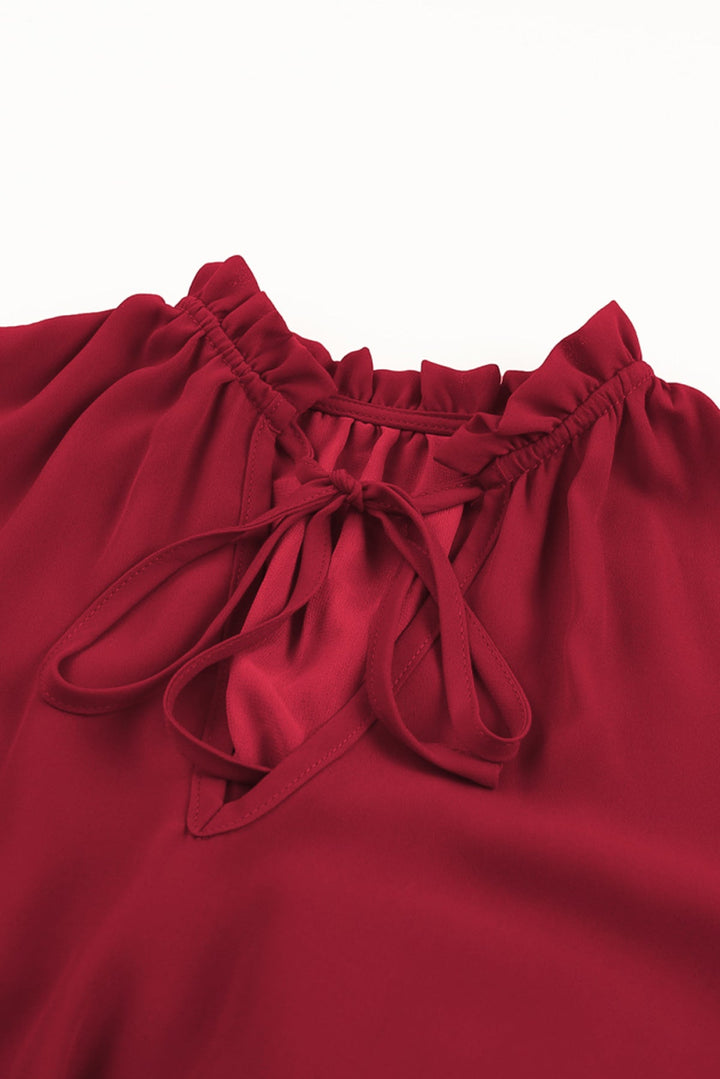 Ruffle Tiered Dress - Mini Dress