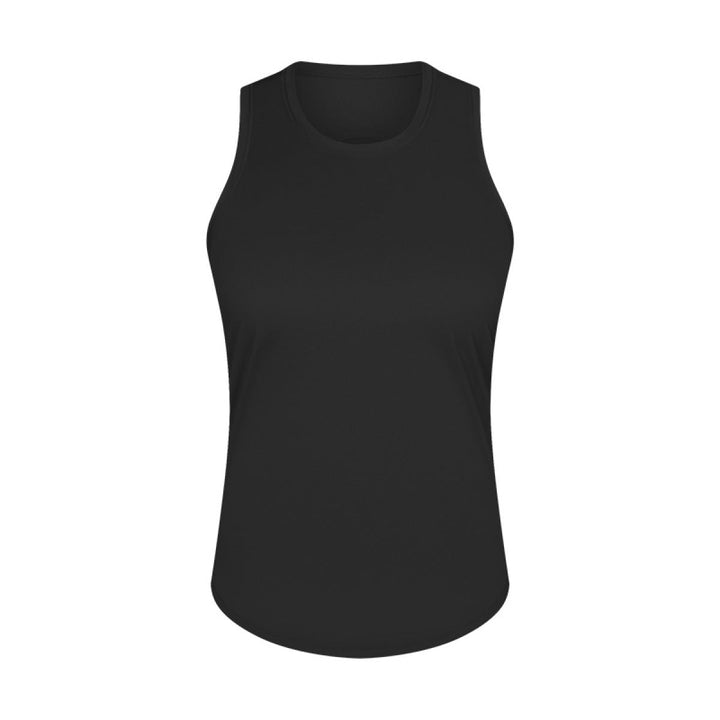 Round Neck Reflective Stripe Active Vest