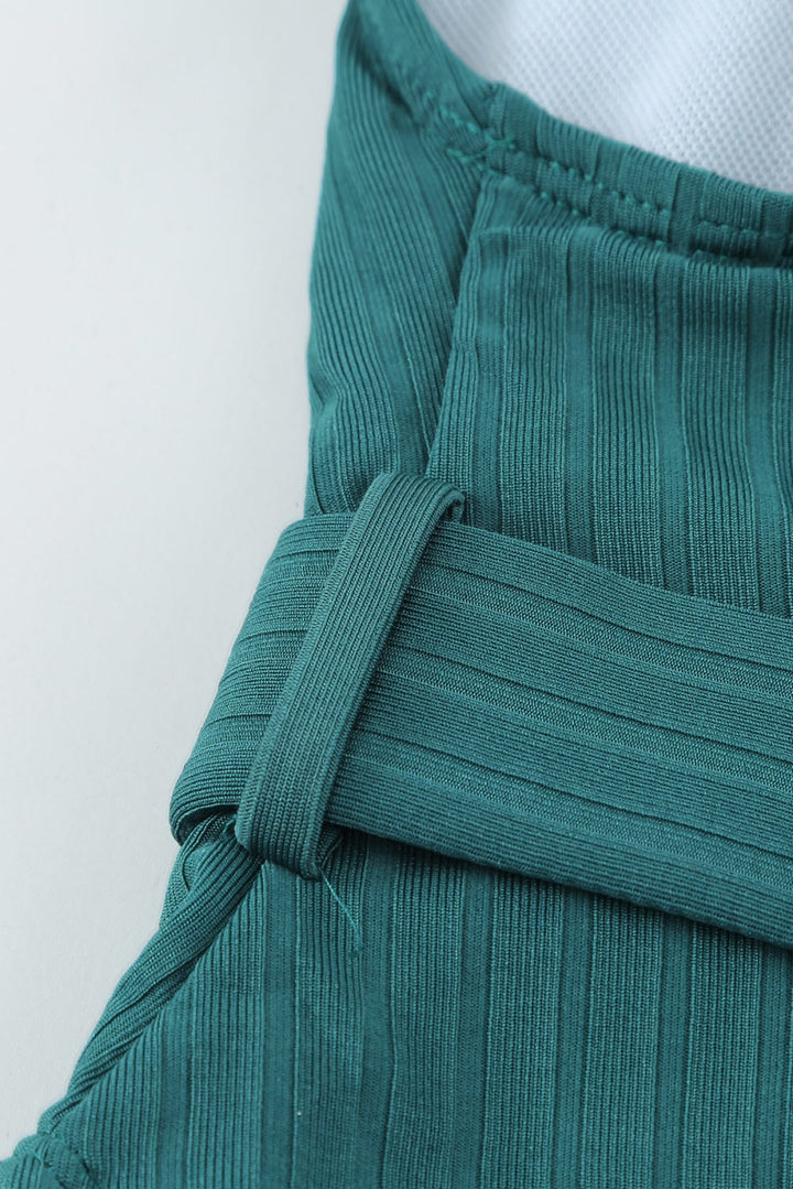 Ribbed One-piece Swimsuit