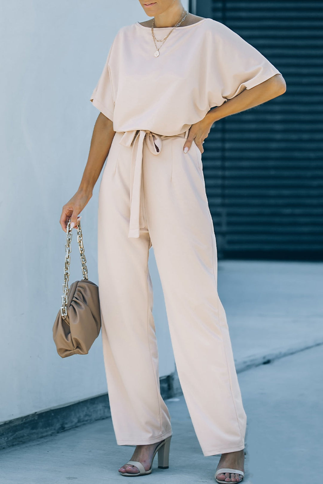 Glam Wide Leg Jumpsuit