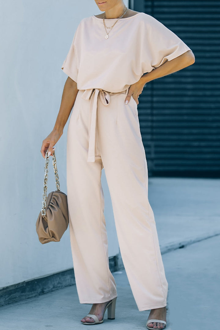 Glam Wide Leg Jumpsuit