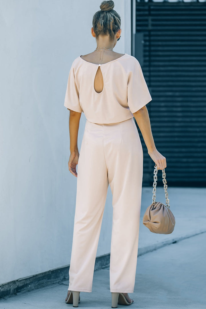 Glam Wide Leg Jumpsuit