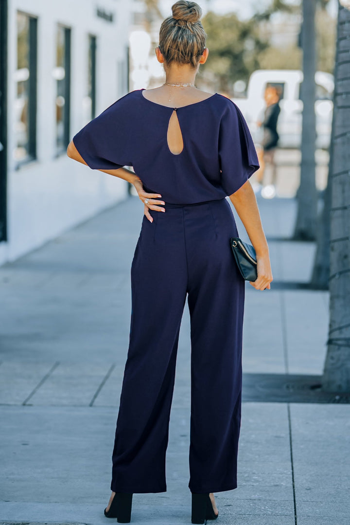 Glam Wide Leg Jumpsuit