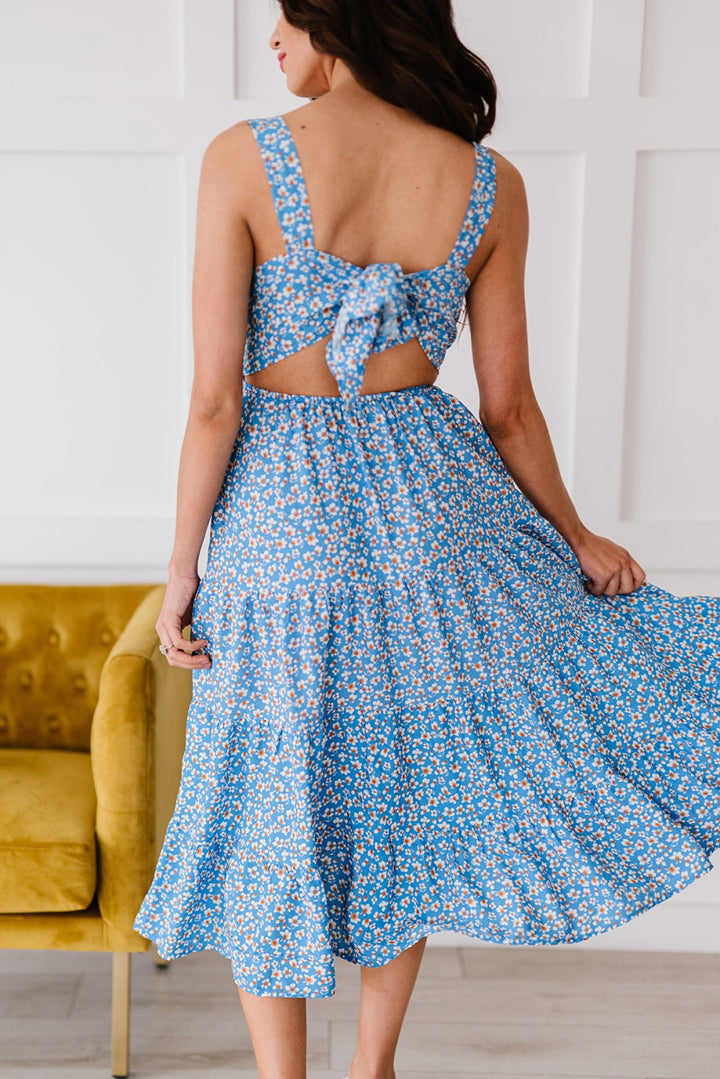 Floral Tie Dress
