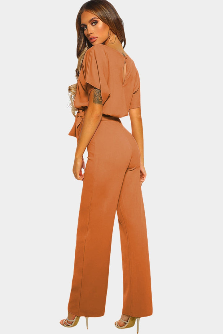 Glam Wide Leg Jumpsuit