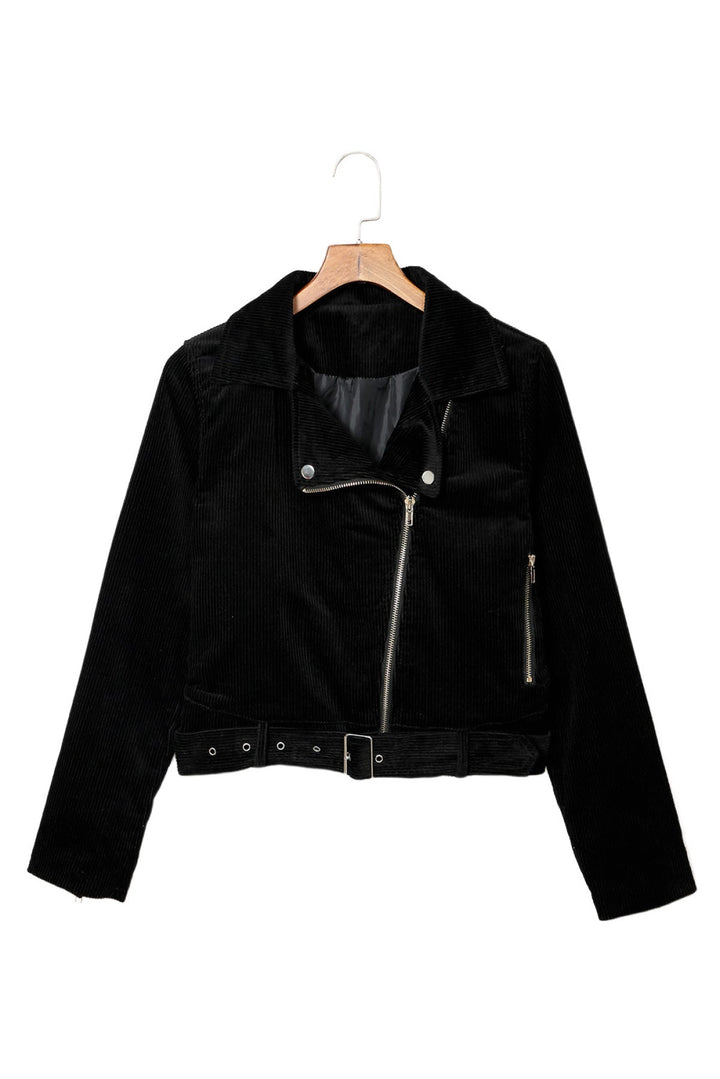 Zip Up Corduroy Jacket