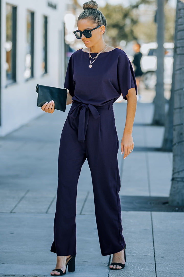 Glam Wide Leg Jumpsuit