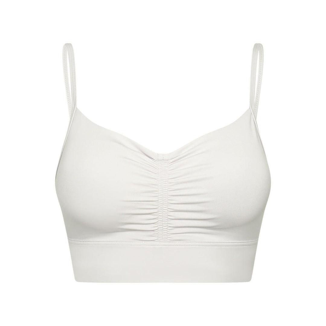 Active Gathering Cut Out Bralettes