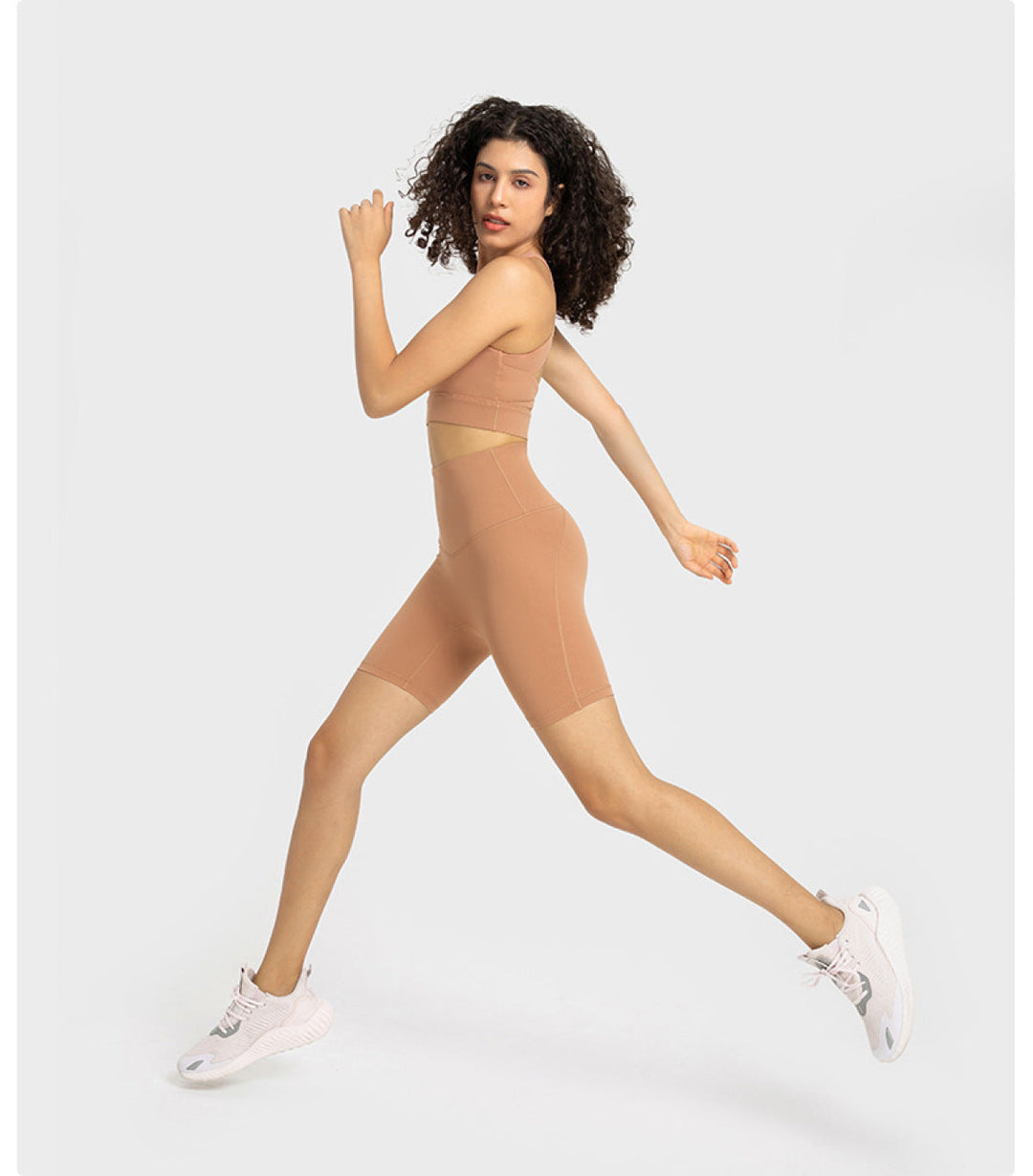 High Waist Butt-Lifting Bike Shorts - Sports Wear