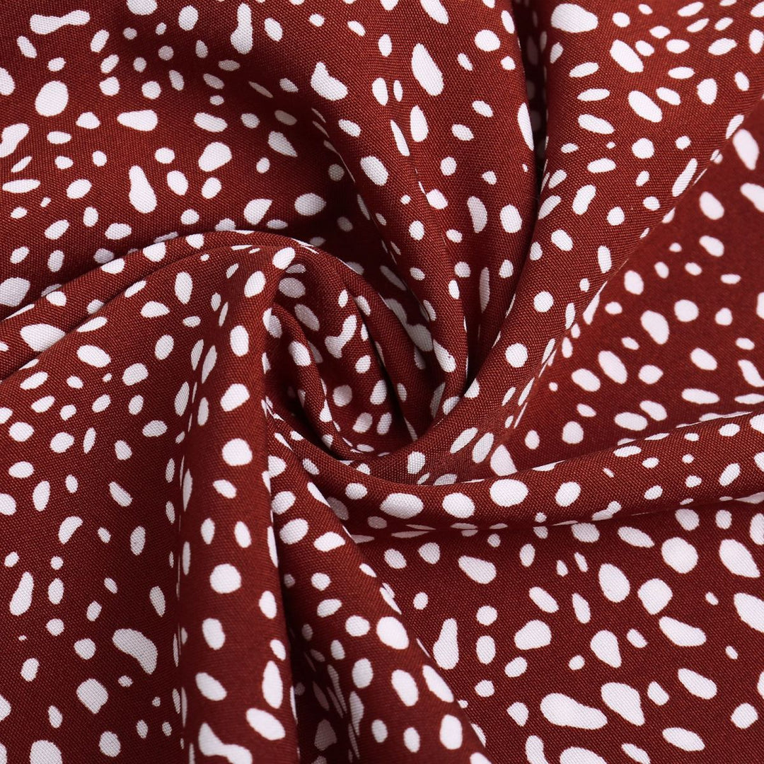 Flare Sleeve Leopard Jumpsuit