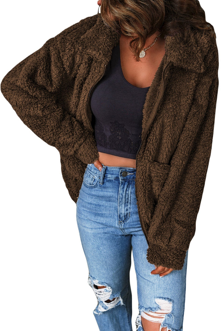 Fleece Casual Coat