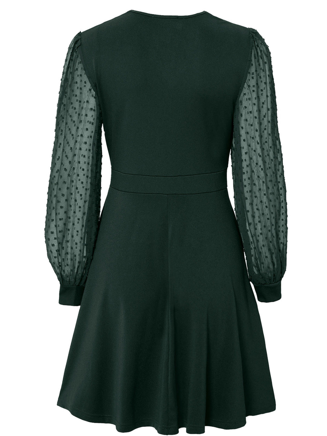 Swiss Dot Dress - Mini Dress