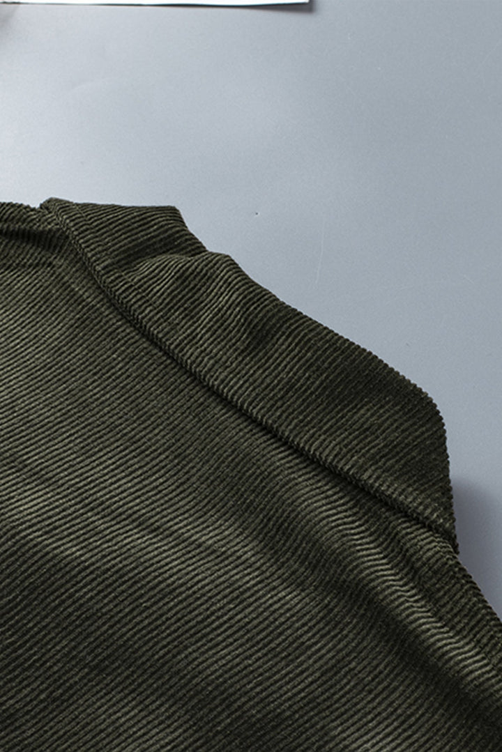 Corduroy Buttoned Jacket