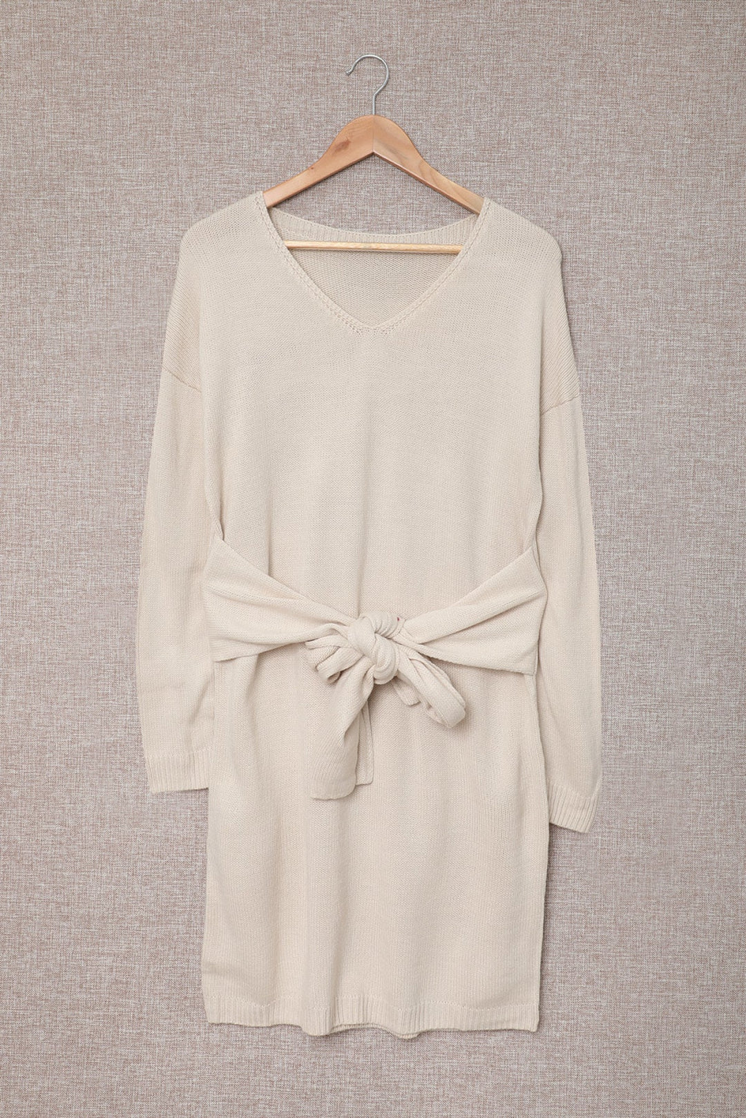 Tie Sweater Dress