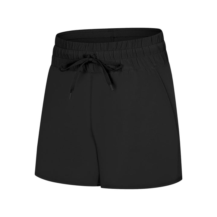 Drawstring Waist Active Shorts
