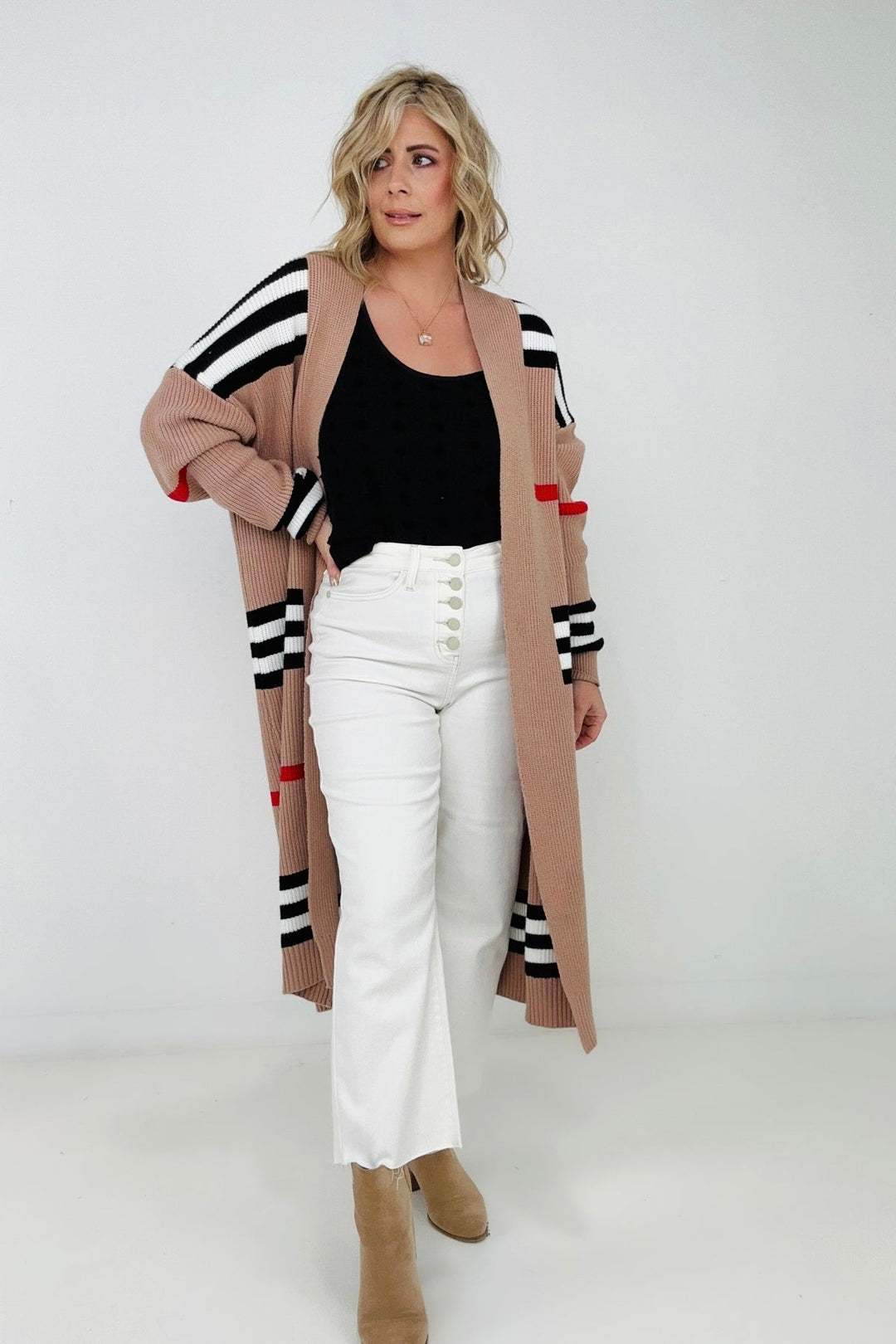 "The Burbs" Duster Cardigan