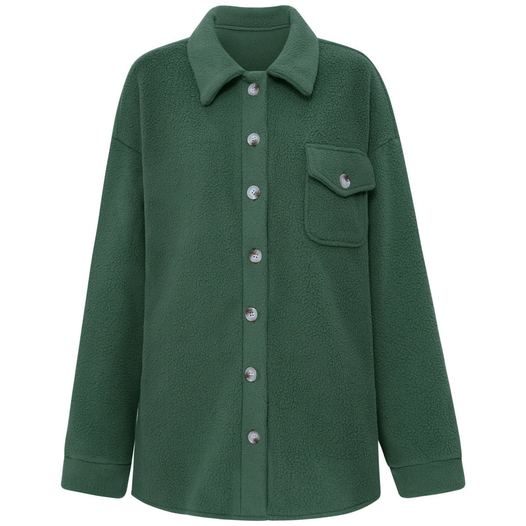 Collared Sherpa Fleece Jacket